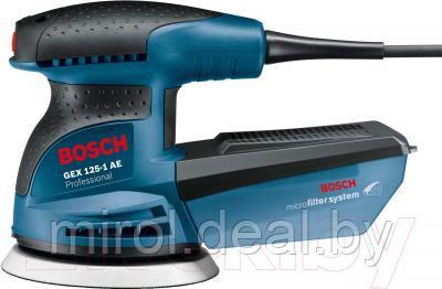 Профессиональная эксцентриковая шлифмашина Bosch GEX 125-1 AE Professional - фото 2 - id-p168848801