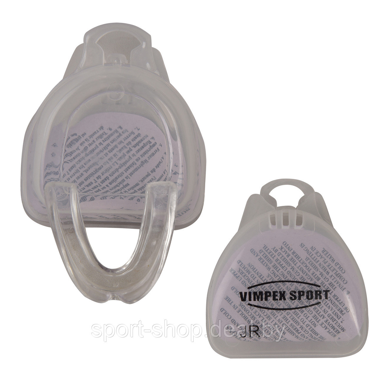 Капа боксерская Vimpex Sport арт 4415 белая , Junior, капа односторонняя, капа для единобортсв, капа детская - фото 1 - id-p168854173