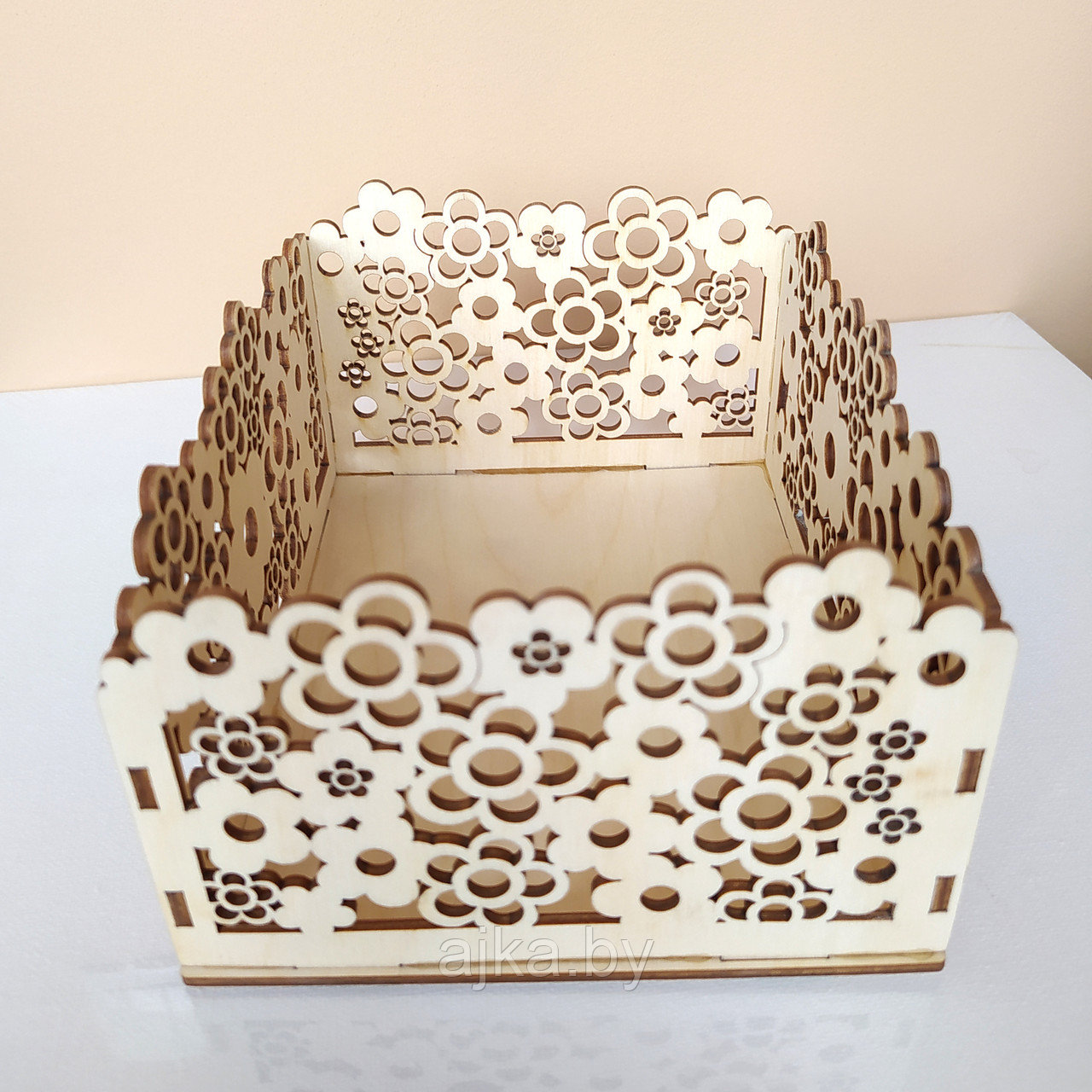 Коробка деревянная Цветочки - фото 5 - id-p168859026