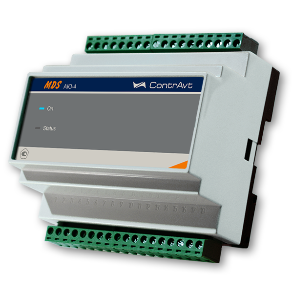 MDS AIO-4 Модули комбинированные ввода-вывода аналоговых и дискретных сигналов - фото 1 - id-p168856347