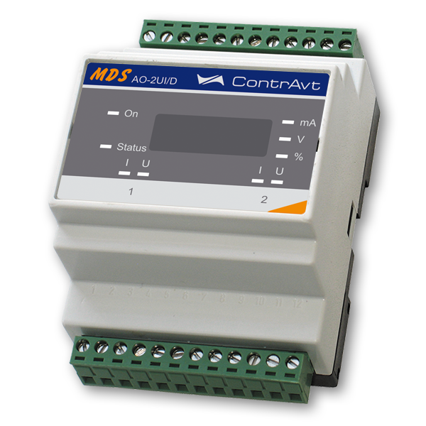 MDS AO-2UI Модули вывода сигналов тока и напряжения - фото 1 - id-p168857115