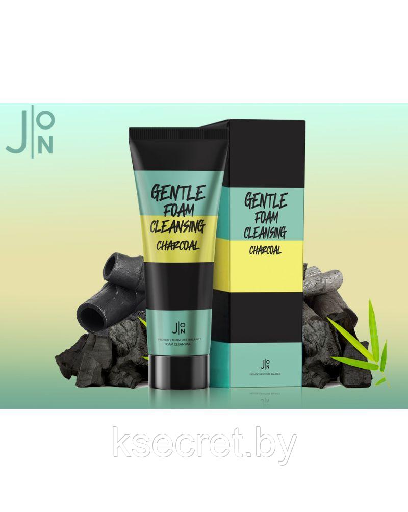 [J:ON] Пенка для умывания УГОЛЬ Gentle Foam Cleansing Charcoal, 100 мл - фото 2 - id-p168860328