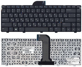 Клавиатура для ноутбука Dell Inspiron 5421 черная, с рамкой