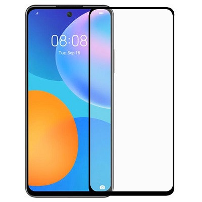 Противоударное защитное стекло Full Glue 0.3mm на полный экран для Huawei P Smart 2021 (PPA-LX1) - фото 1 - id-p168862597