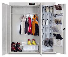 Шкаф для сушки одежды для 8 (восьми) комплектов одежды РУБИН РШС 8-160