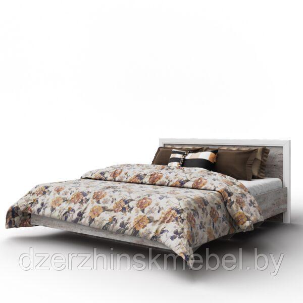 Кровать двуспальная от набора мебели для спальни "Эстель" КМК 0738. Производитель Калинковичский МК - фото 3 - id-p127308385