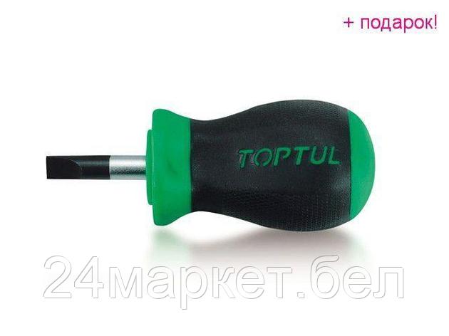 Отвертка "-" 4,0x25мм "бочка" TOPTUL (FABB0403), фото 2