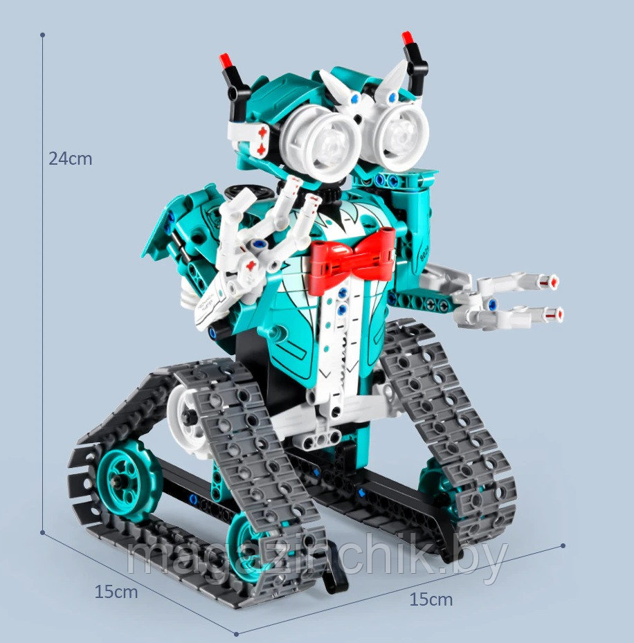 Конструктор Робот 3 в 1 на гусеницах, на пульте 440 дет., 8029, программируемый, Техник - фото 7 - id-p168875451
