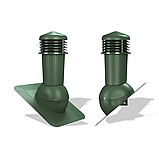 Вентиляционный выход неизолированный Wirplast WiroVent Standard PLUS 125 (K80) для битумной кровли (под монтаж, фото 4