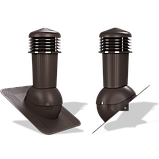 Вентиляционный выход неизолированный Wirplast WiroVent Standard PLUS 125 (K80) для битумной кровли (под монтаж, фото 7