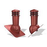 Вентиляционный выход неизолированный Wirplast WiroVent Standard PLUS 125 (K80) для битумной кровли (под монтаж, фото 5