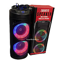 Портативная колонка BT SPEAKER ZQS6212 (с микрофоном и пультом ДУ)