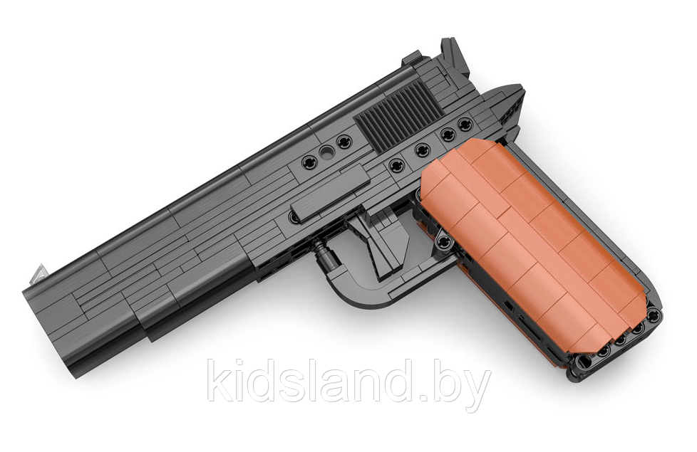 Конструктор пистолет Cada Block Gun Series: пистолет M1911, 332 детали, арт C81012W - фото 4 - id-p168880054