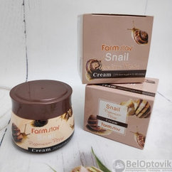 Антивозрастной крем для лица FarmStay серия Premium Pore, 70 ml Snail (с муцином улитки)
