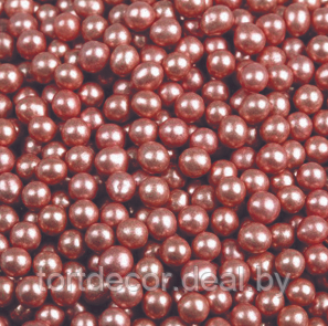 Шарики металлизированные Красные 4 мм 20 г - фото 1 - id-p168881877
