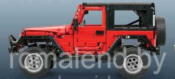 Детский конструктор Technic 33005 Красный джип - фото 2 - id-p168902411