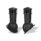 Вентиляционный выход неизолированный Wirplast WiroVent Normal PLUS 125 (K88) для битумной кровли, фальцевой, фото 3