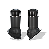 Вентиляционный выход изолированный Wirplast WiroVent Normal PLUS 125 (K89) для битумной кровли, фальцевой, фото 3