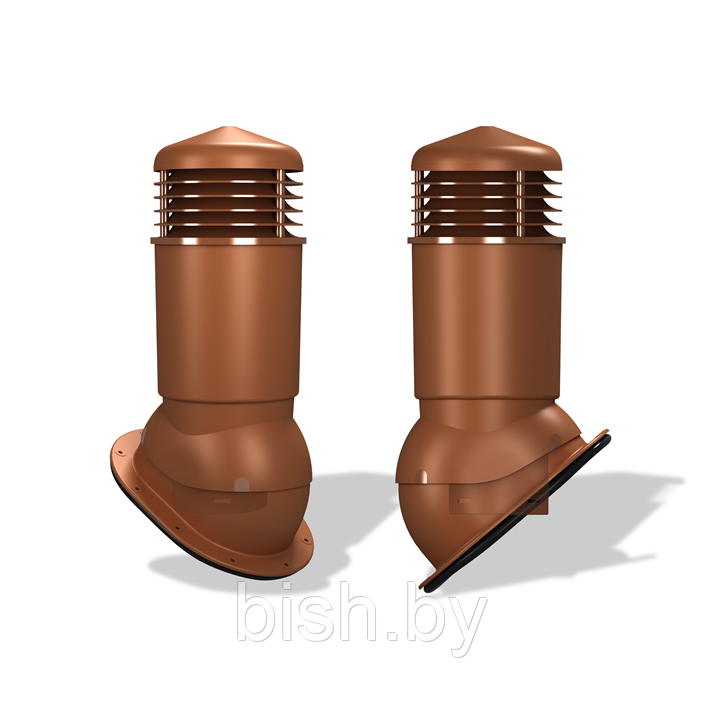 Вентиляционный выход изолированный Wirplast WiroVent Normal PLUS 125 (K89) для битумной кровли, фальцевой