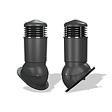 Вентиляционный выход изолированный Wirplast WiroVent Normal PLUS 125 (K89) для битумной кровли, фальцевой, фото 8