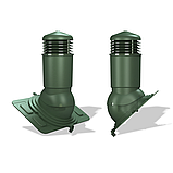 Вентиляционный выход изолированный Wirplast WiroVent Uniwersal PLUS 125 (K92) для металлочерепиц, профнастил, фото 6