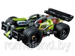 Детский конструктор Technic 3421 Зеленый гоночный автомобиль - фото 2 - id-p168904809