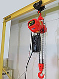Таль электрическая стационарная OCALIFT 02-02S 2т 3м скоростная 380В на крюке, фото 3