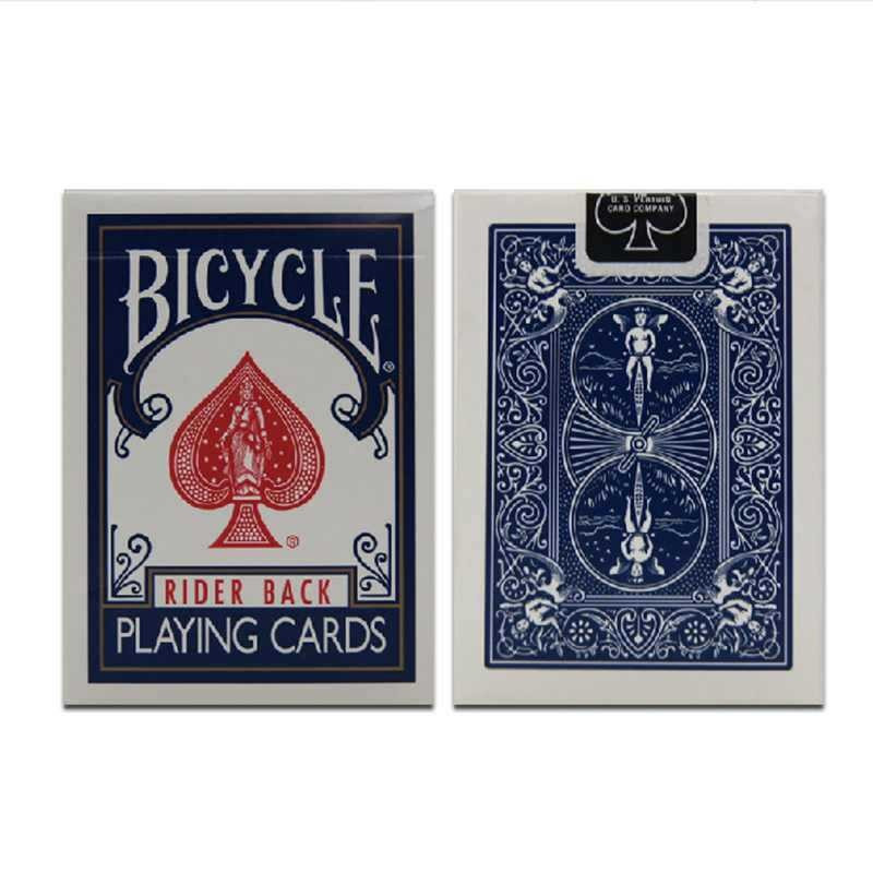 Игральные карты Bicycle Standard (синяя рубашка) / для фокусов / для покера / Байсикл - фото 2 - id-p168914810