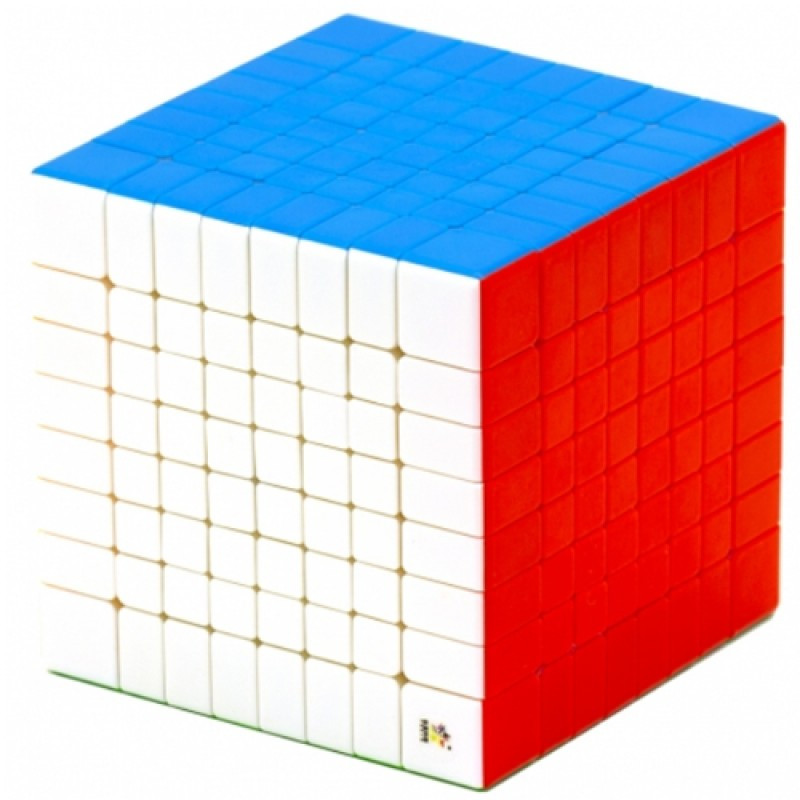 Кубик YuXin 8x8 Little Magic / немагнитный / цветной пластик / без наклеек / Юксин