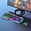 Набор игровой клавиатура+мышь Hoco GM12 с подсветкой, цвет: черный, фото 6