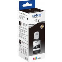Оригинальные чернила EPSON 112 для L6550, L6570, L6580, L15150, L15160 (Контейнер Epson 112 Черный, 127 мл.)