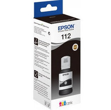Оригинальные чернила EPSON 112 для L6550, L6570, L6580, L15150, L15160 (Контейнер Epson 112 Черный, 127 мл.)