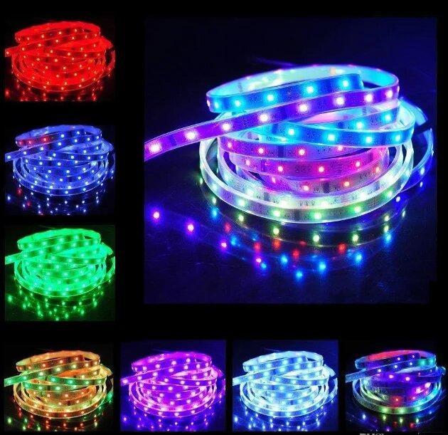 Светодиодная лента RGB LED STRIP 5 м - фото 6 - id-p168927316