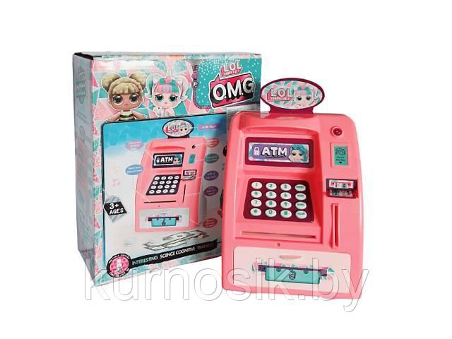 Детский банкомат копилка с кодовым замком Lol - фото 1 - id-p168926545