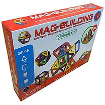 Конструктор магнитный Mag-Building (Mag-Wantong), 28 деталей, фото 2