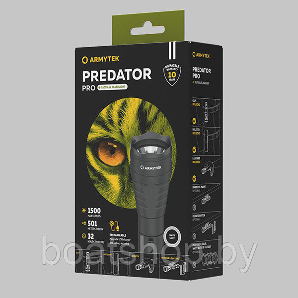 Фонарь Armytek Predator Pro Magnet USB - фото 3 - id-p168935871