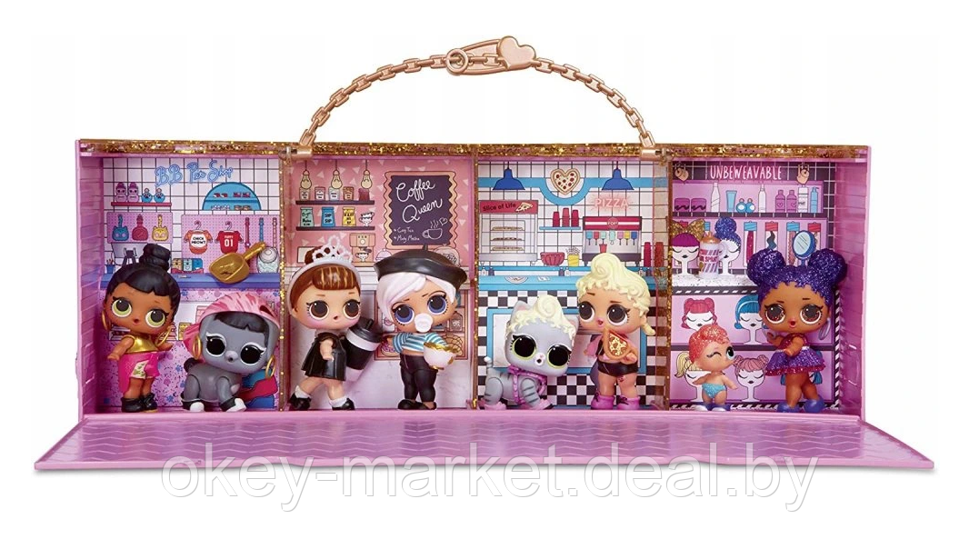 Игровой набор Lol Surprise Mini Shops Мини-магазин, кейс для хранения кукол Лол - фото 6 - id-p168936185