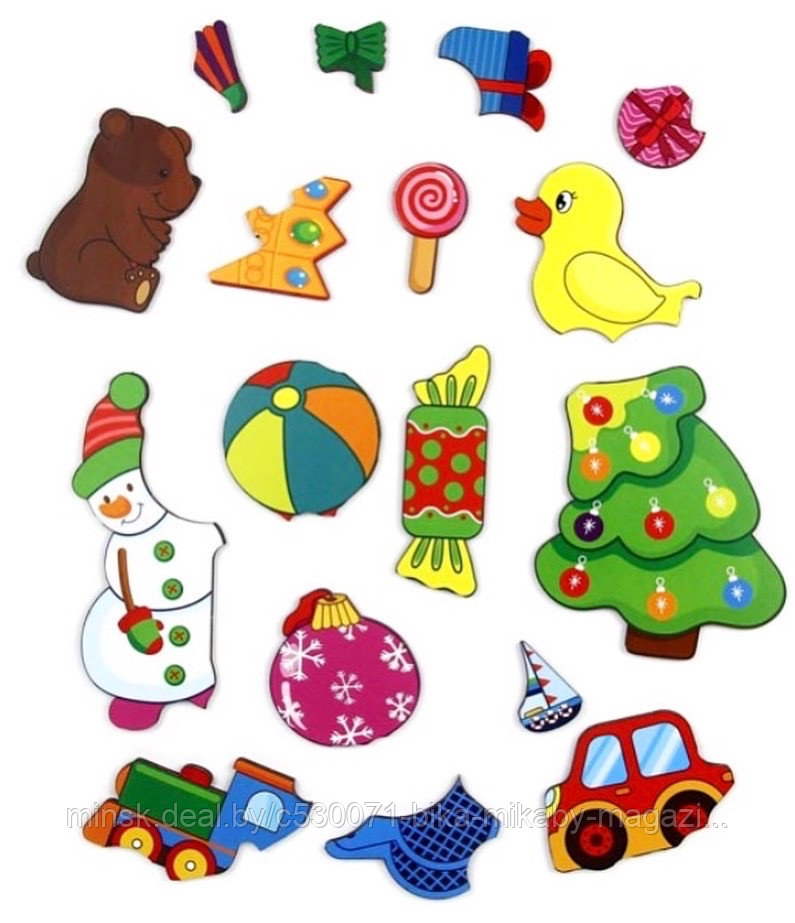 Новогодний подарок пазл головоломка «Мешок с подарками», Сибирский сувенир (Woodlandtoys) - фото 4 - id-p168936463