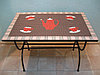 Мозаичный обеденный стол "Кофейный" 100% Hand Made!
