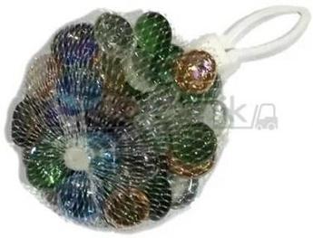 Barbus Glass 009 Марблсы в сетке МИКС капли 17-19 мм 200 гр