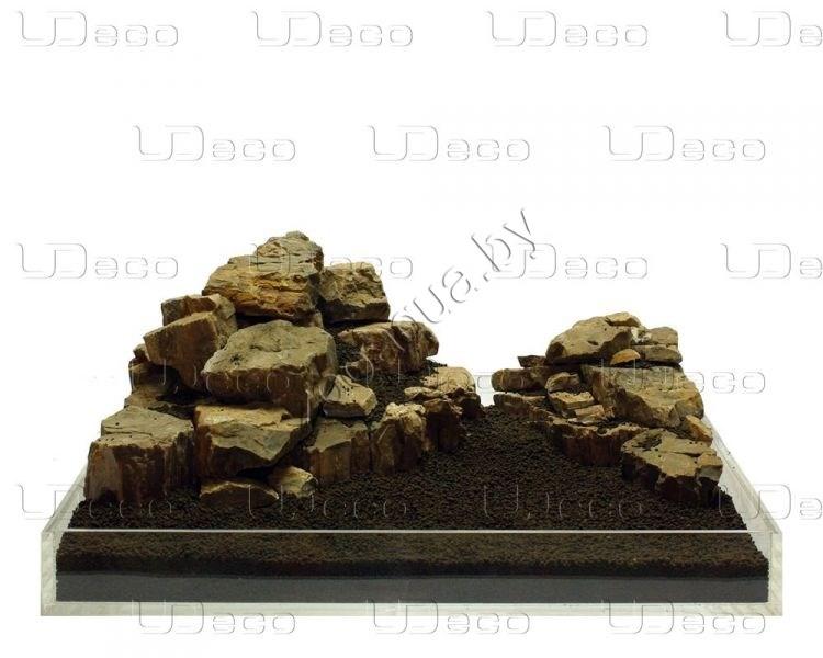 UDeco Leopard Stone MIX SET 15 - Натуральный камень "Леопард" для оформления аквариумов и террариумов - фото 1 - id-p95967557