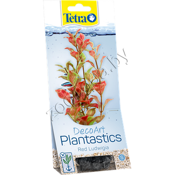 Tetra DecoArt Plantastics Red Ludvigia S/15см, растение для аквариума