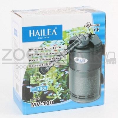 Hailea Фильтр-мини внутр. для нано аквариумов, угловой с дожд. флейтой и рег. потока, 3,5W (50-200лч,акв. до - фото 5 - id-p147654412