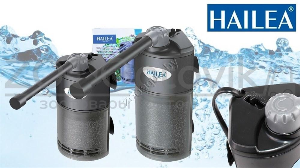 Hailea Фильтр-мини внутр. для нано аквариумов, угловой с дожд. флейтой и рег. потока, 3,5W (50-200лч,акв. до - фото 2 - id-p147654409