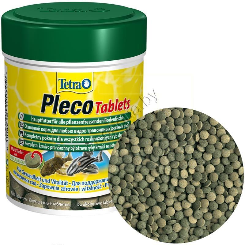 Tetra Plecco Tablets 58 табл. (Корм для сомиков со спирулиной)