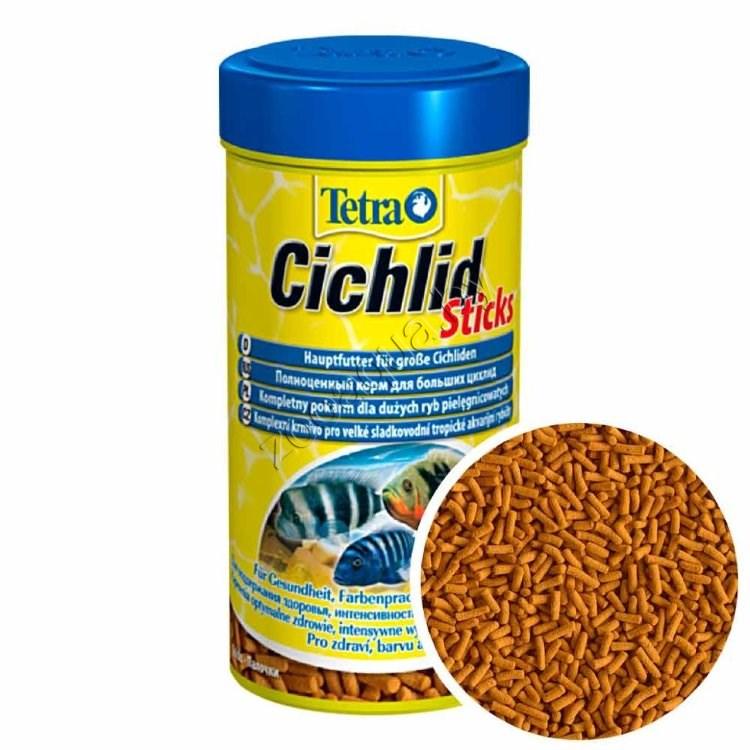 Tetra Cichlid Sticks (палочки) 100 мл.,корм для всех видов цихлид - фото 1 - id-p98318231