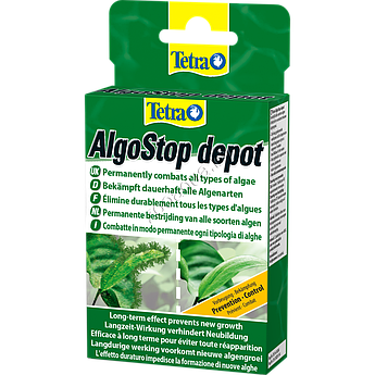 Tetra AlgoStop Depot 12 капсул, для борьбы с нитчатыми и пучковатыми водорослями