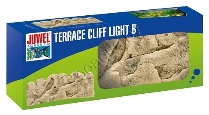 Juwel Фон рельефный TERRACE CLIFF LIGHT А 350х150мм утес светлый