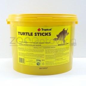 Tropical Turtle Sticks Универсальный корм для всех видов черепах в виде плавающих палочек, 11л.2,9 кг.(ведро) - фото 1 - id-p155305545