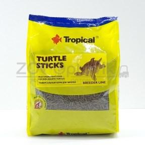 Tropical Turtle Sticks Универсальный корм для всех видов черепах в виде плавающих палочек, 1 кг.(пакет) - фото 1 - id-p155305546